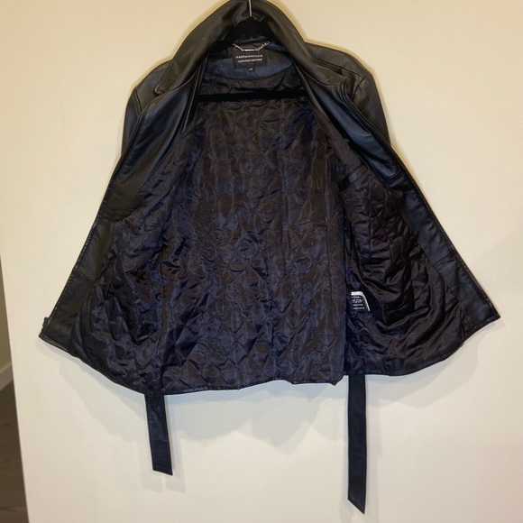 FAIRWEATHER REAL LEATHER JACKET - Picture 3 of 11